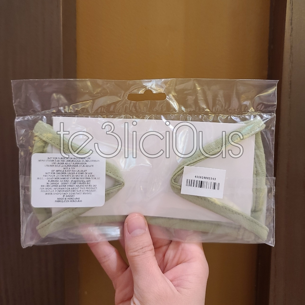 DISNEY PARKS BABY YODA FACE MASK - Picture 3 of 4
